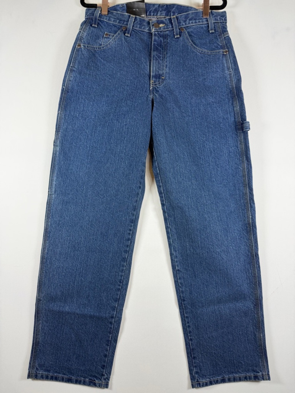DICKIES RELAXED FIT CARPENTER JEANS - Blue - 32x30 - Picture 4 of 8